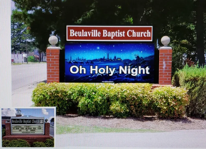 Beulaville Baptist Church LED Banner